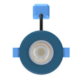 blue fire rated LED downlight
