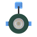 green fire-rated LED downlight