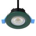 green CCT fire-rated LED downlights