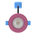 pink fire rated LED downlight
