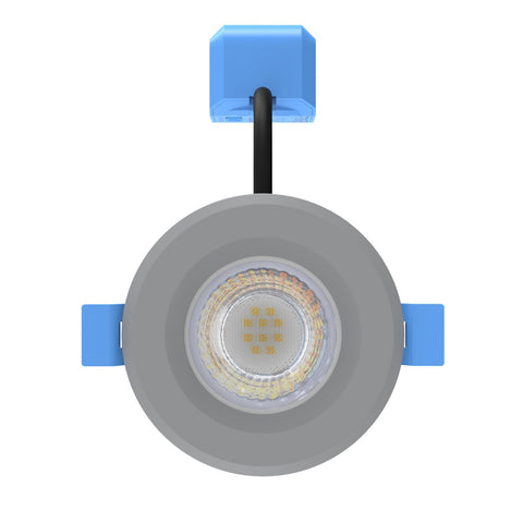 light grey fire rated LED downlight