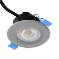 light grey CCT fire-rated LED downlights