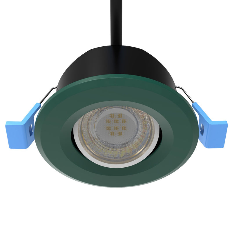 green tilt downlight