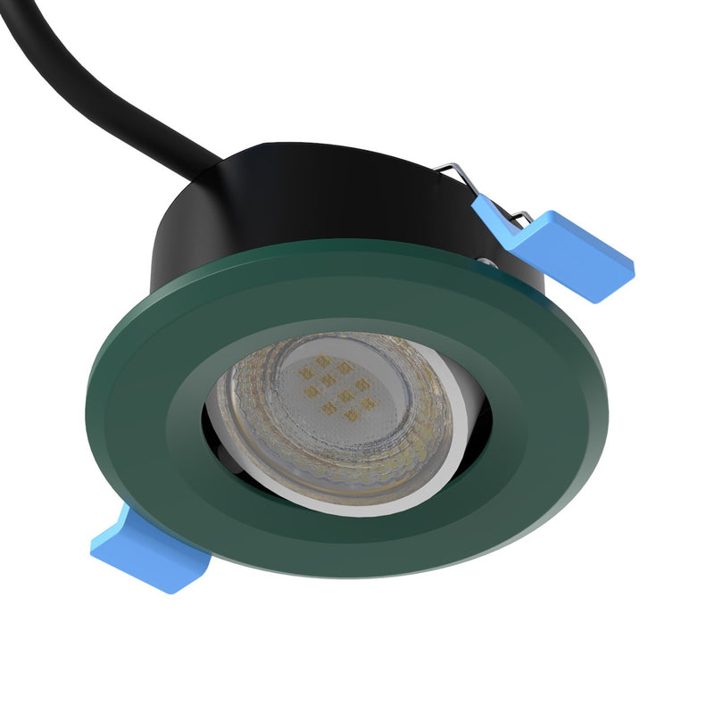 green tilt downlight