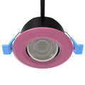 pink tilt downlight