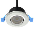 satin nickel tilt downlight