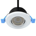 white tilt downlight