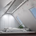 mounted red tilt downlights