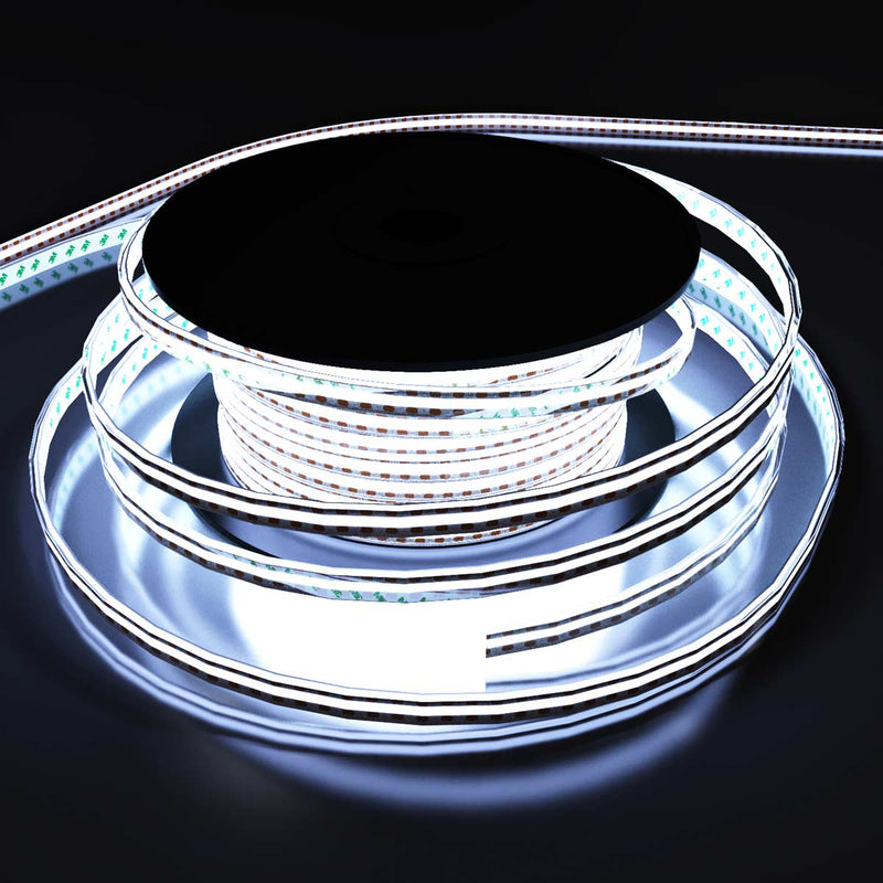 top of a cool white CBO LED strip light