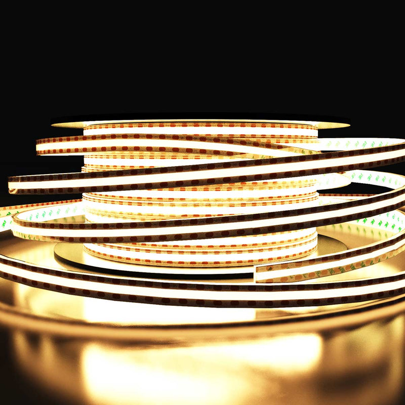 warm white COB strip light