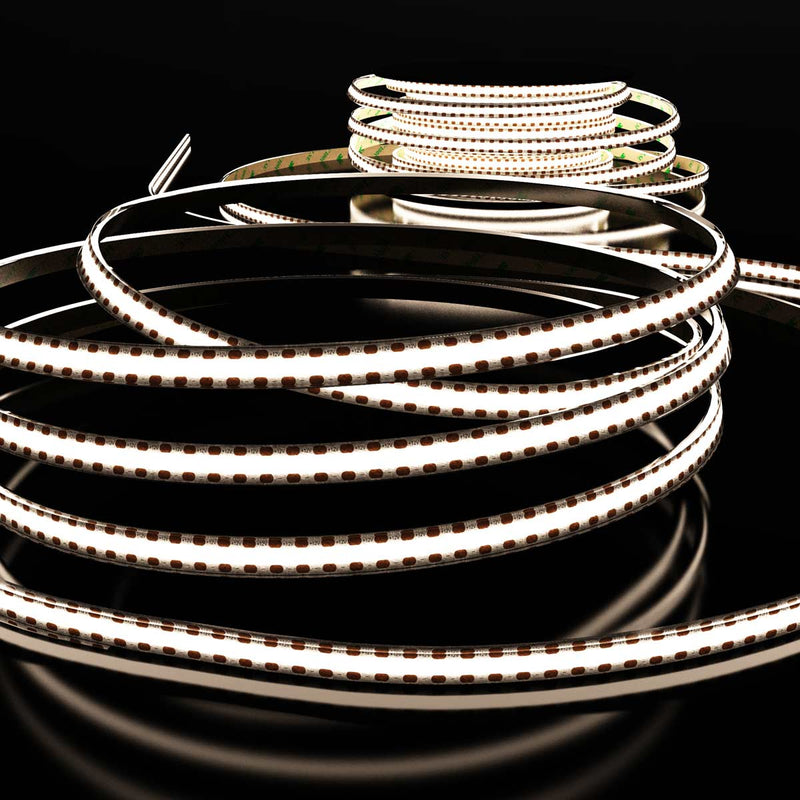 full shot of a natural LED COB strip light