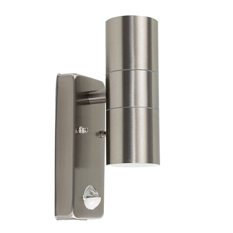 Stainless steel LED wall light