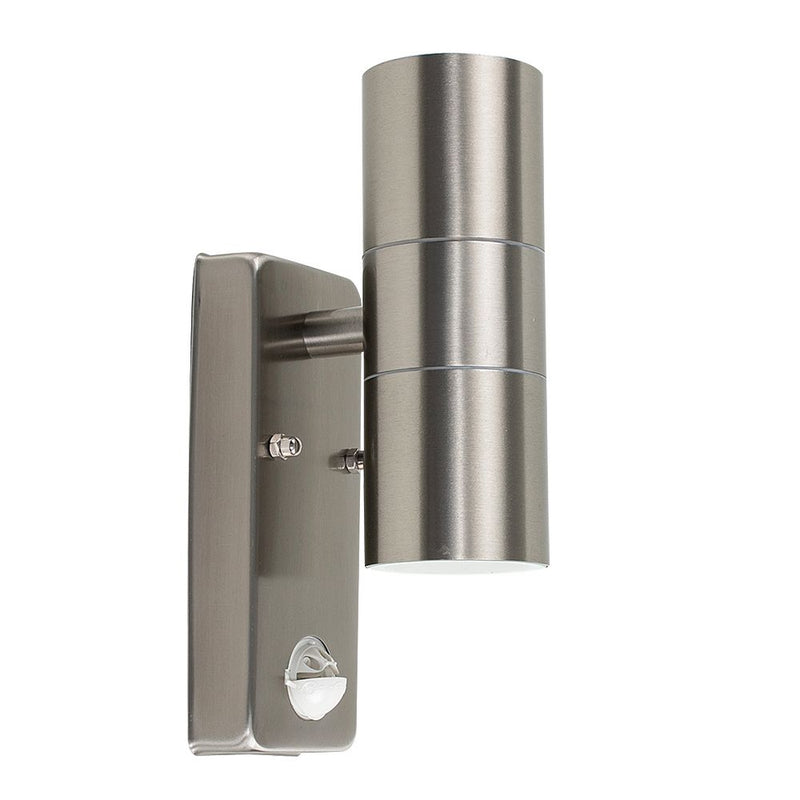 Stainless steel LED wall light