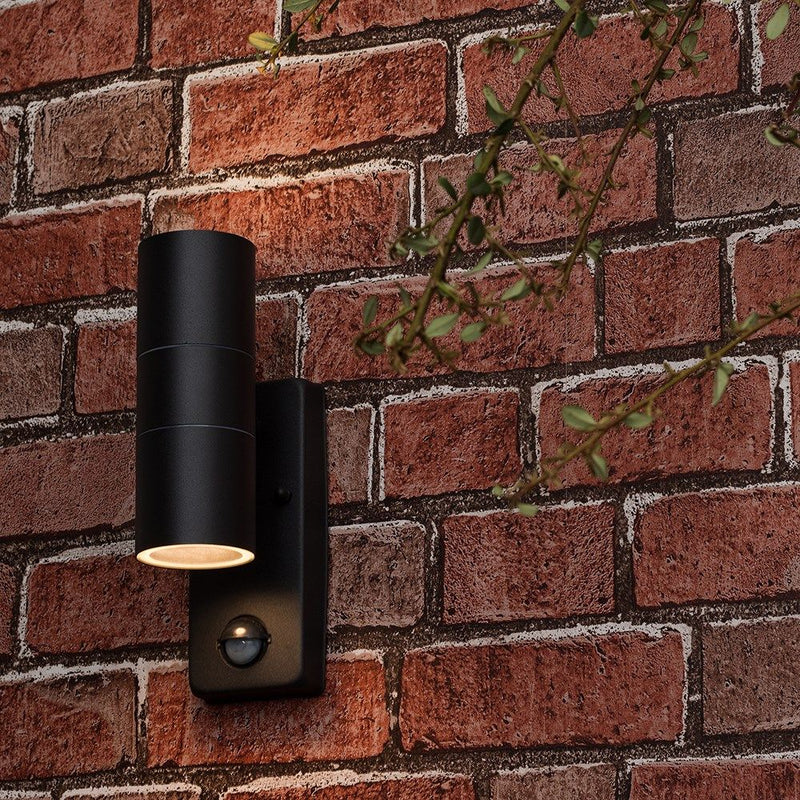 Close up of a mounted Up/Down Outdoor Wall Light