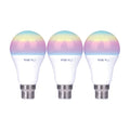 Pack of 3 Smart WiFi 9W Colour Changing LED Bulb