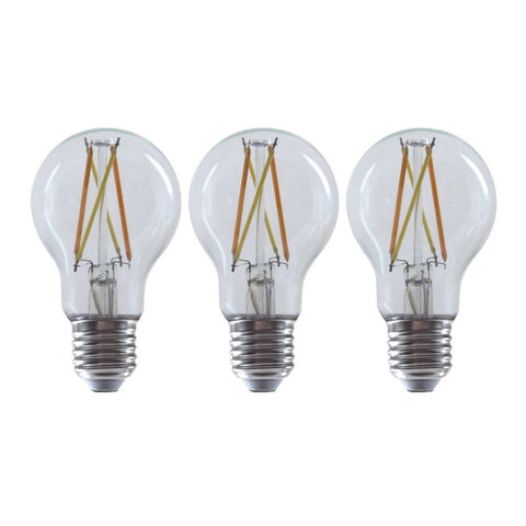 3 globe filament LED smart bulbs