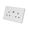 double socket smart switch with USB port
