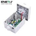 parts inside of a smart socket with lid