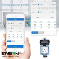 timing control switch details of a smart socket with lid