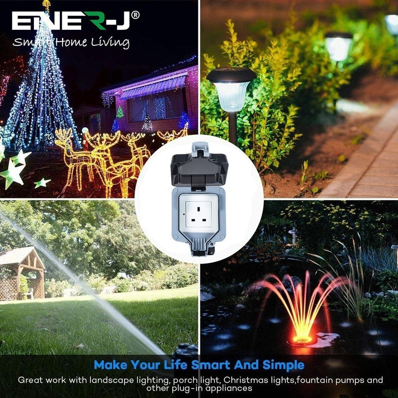 different applications of a smart socket with lid