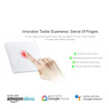 2 Gang Smart WiFi Touch Switch with innovative touch screen