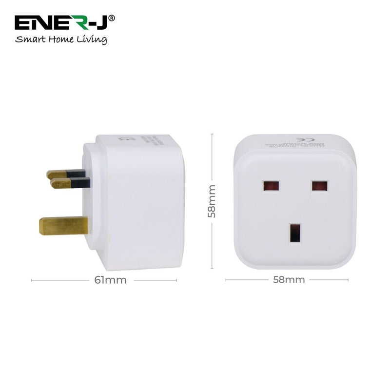 smart plug socket with dimensions
