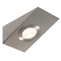 Pack of 5 Wedge Shaped, LED Under-Cabinet/Shelf Lights Including Transformer - Cool or Warm White