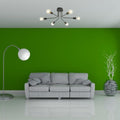 Mounted Ceiling Pendant Light with 6 Bulbs