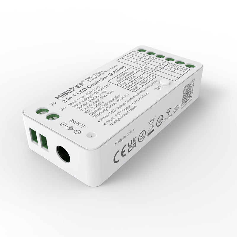 other side of a 3-in1 LED controller