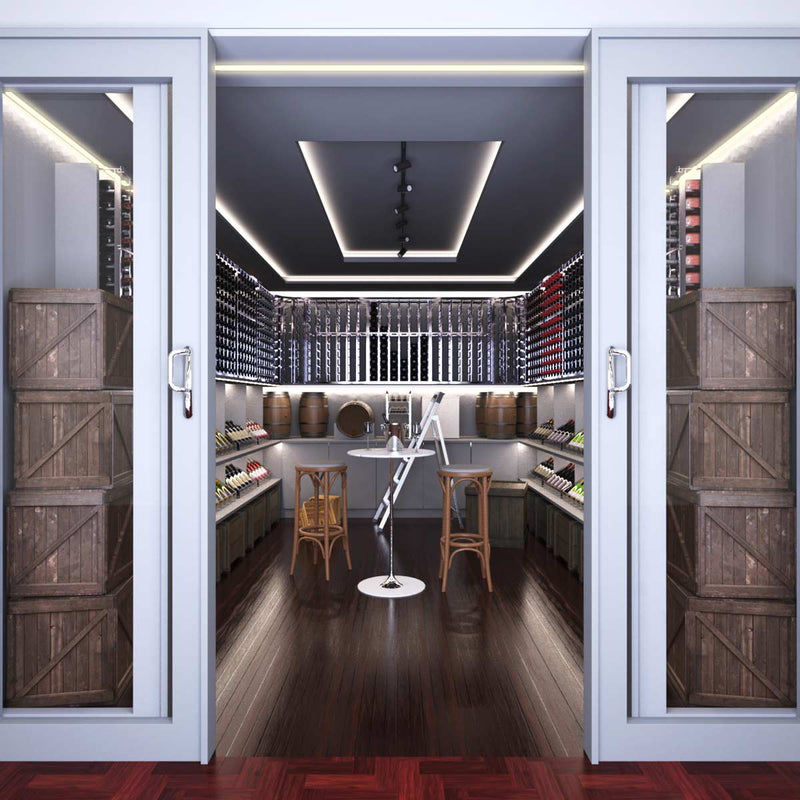 cellar with natural white light