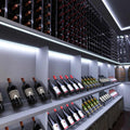 cellar with cool white strip