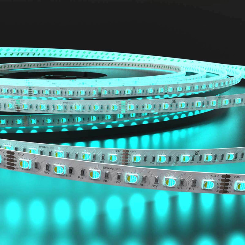 LED Tape, RGBW 19.2w P/M, 60 LEDs Warm White