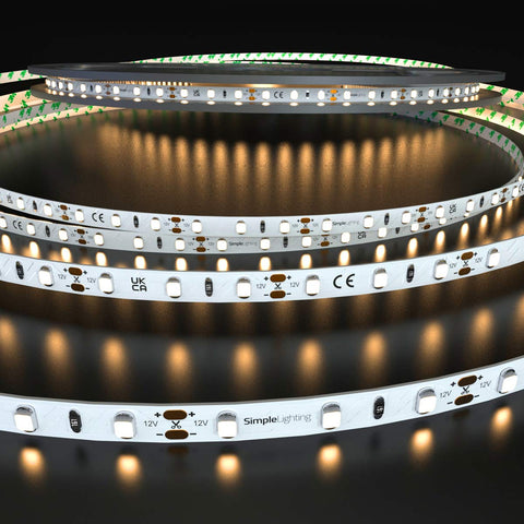 Warm White 5w LED Strip Lighting, 5 Year Warranty