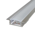 Recessed LED profile, 2 metres with LED strip light