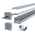 surface-mounted LED profile parts