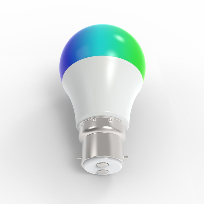 Smart B22 LED Lamp, A60, 11w Power - TUYA, APP & Smart Speaker (close-up 4)