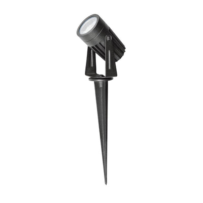 3W Black LED Spike Light – 4000K Natural White, IP67, Compact Outdoor Spotlight