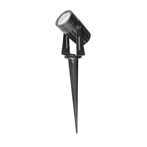 3w, Black LED Spike Light - close-up