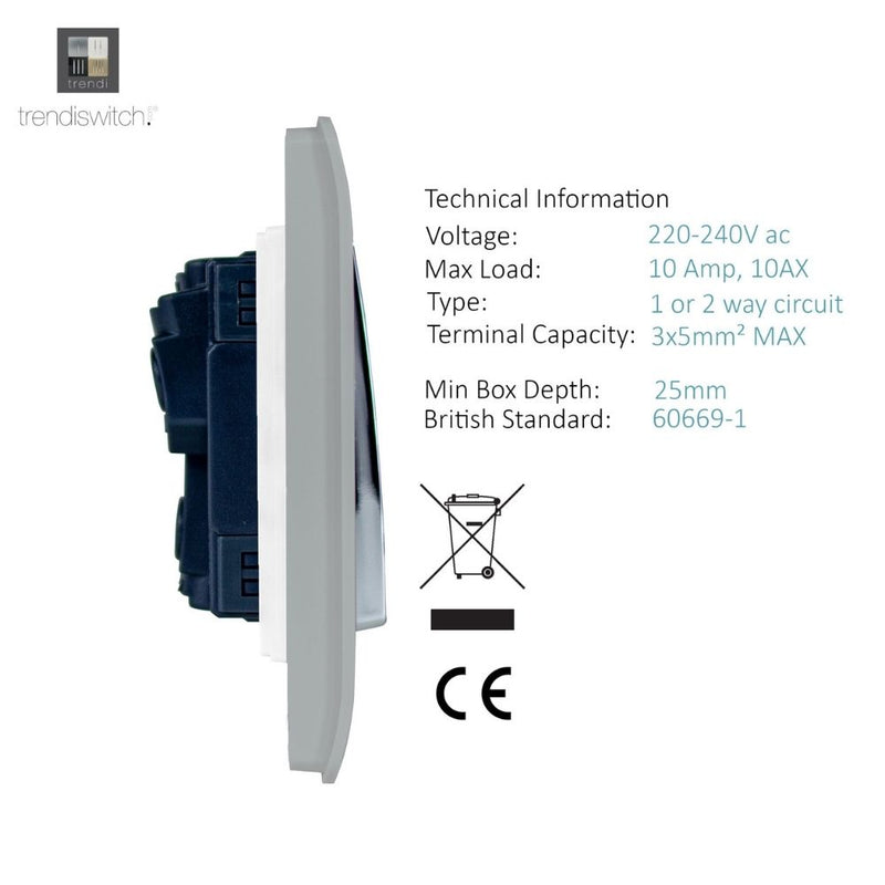 side of a light switch with details