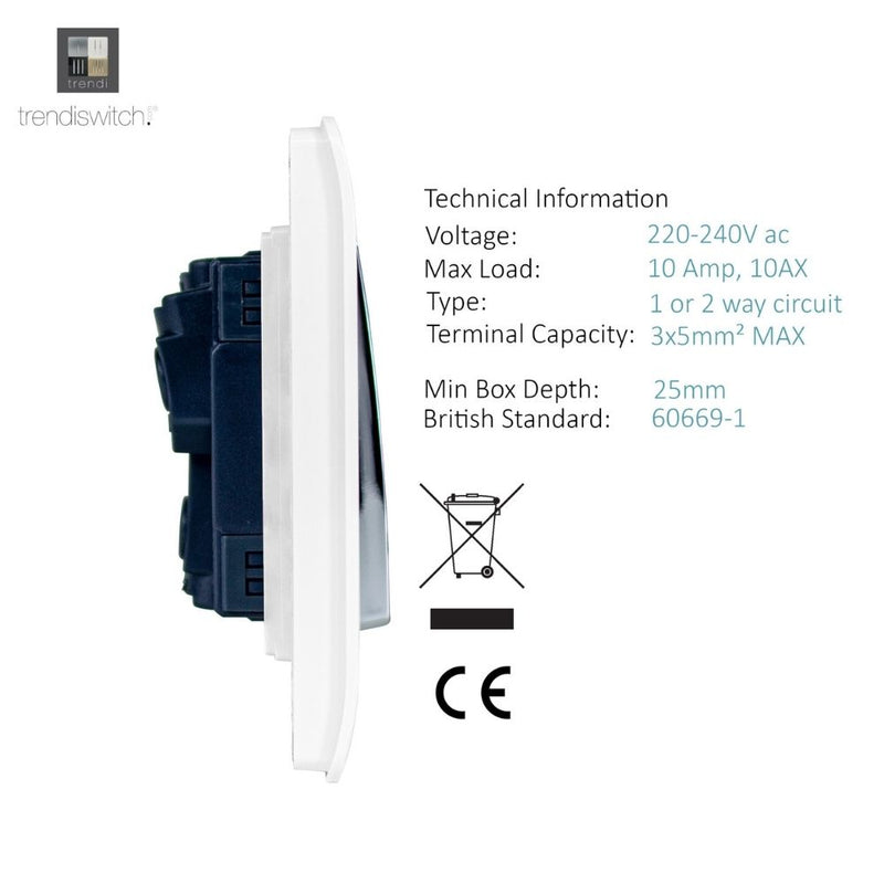 side of a light switch with details