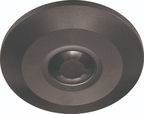 360° Black Ceiling PIR Motion Sensor 8m Range