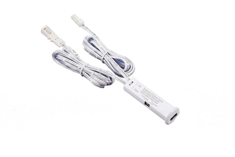 White Hand Wave Sensor Switch 12-24VDC 5cm Range