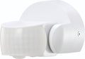 White Wall PIR Motion Sensor IP65 12m 180°/360°
