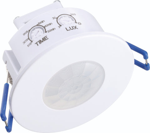 360° White Ceiling PIR Motion Sensor IP65 8m Range