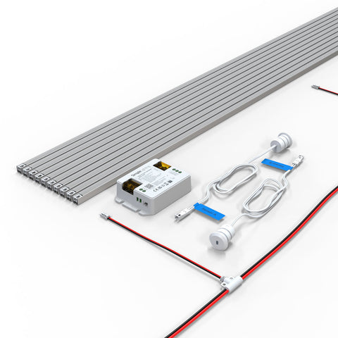 LED Stair Lights Kit - Complete 10-Step Set