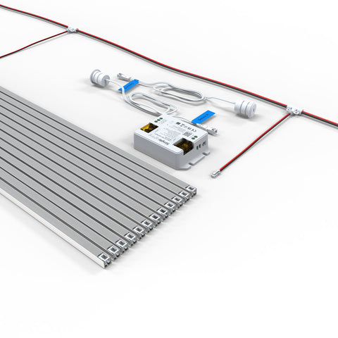 LED Stair Lights Kit - Complete 12-Step Set