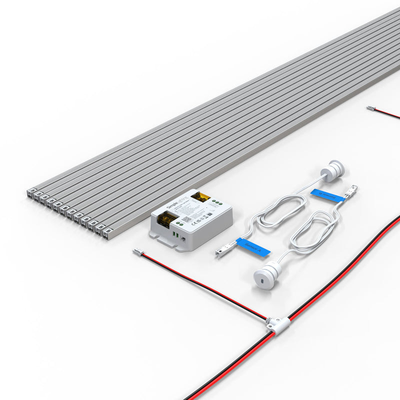 LED Stair Lights Kit - Complete 12-Step Set