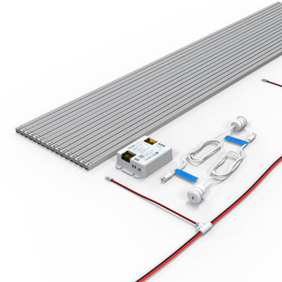 LED Stair Lights Kit - 16 Steps | 1000mm Bars | App Controlled | Warm to Cool White | Motion Sensor