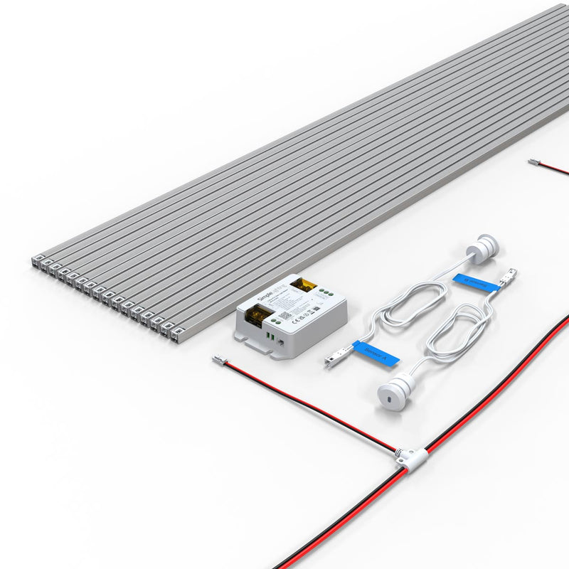 LED Stair Lights Kit - Complete 16-Step Set