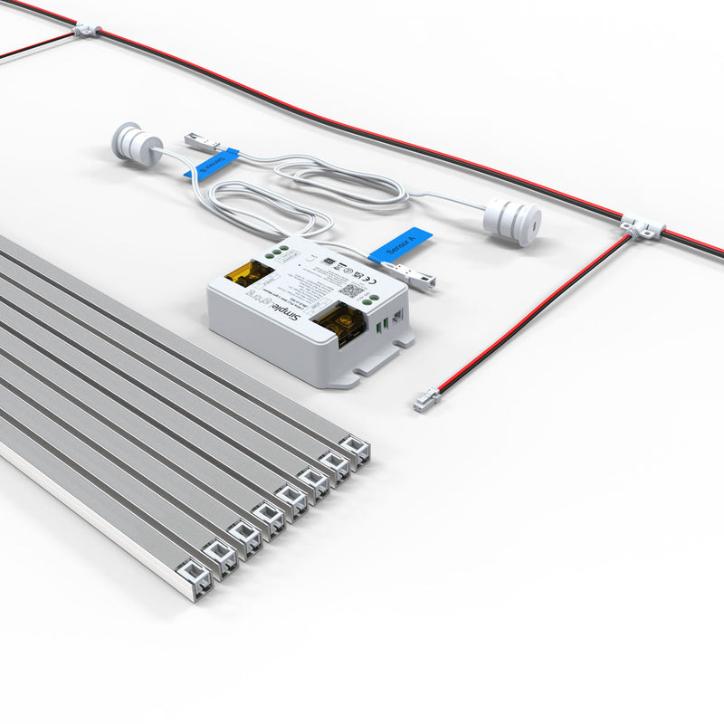LED Stair Lights Kit - Complete 8-Step Set